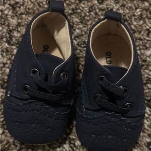Old Navy Dark Blue Baby Shoes